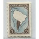 ARGENTINA 1935 GJ 770 ESTAMPILLA PAPEL TIZADO NUEVA CON GOMA U$ 90